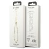 Guess zawieszka GUSTPEARW Phone Strapbiały/white Heishi Beads